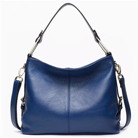 WOMEN'S LUXURY BLUE SHOULDER BAGS 